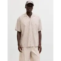 Jack & jones Chemise 'JJMILO' beige / nude