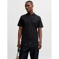 Jack & Jones Austin Polo Tissu léger et extensible, Coupe normale, Avec patte de boutonnage