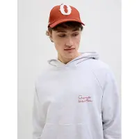 Jack & Jones Casquette rouille / blanc