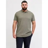 Jack & Jones Austin Plus Size Short Sleeve Polo Vert 4XL / Regular Homme