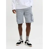 Jack & Jones Pantalon cargo gris basalte