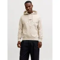 Jack & Jones Sweat-shirt 'JJESOHO' greige / noir