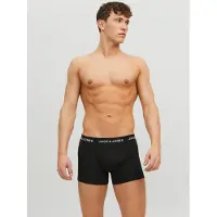 Jack & Jones Boxers 'JACHuey' noir / blanc