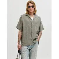 Jack & Jones Chemise 'JJELiam' taupe