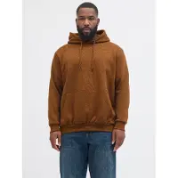 Jack & Jones Bradley Plus Size Hoodie Marron 7XL Homme
