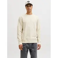 Jack & Jones Edover Classic Sweatshirt Blanc L Homme