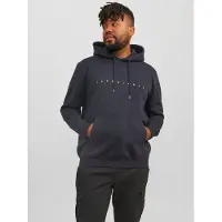 Jack & Jones Star Plus Size Hoodie Bleu 6XL Homme
