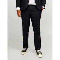 Jack & Jones Solaris Plus Size Dress Pants Noir 70 Homme