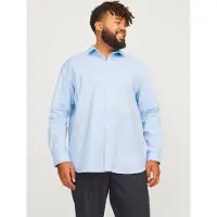 Jack & Jones Plus Chemise business 'JJPRParma' bleu clair