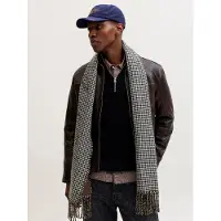 Jack & Jones Écharpe marron / vert / blanc cassé