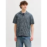 Jack & Jones Chemise bleu marine / gris chiné