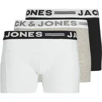 Jack & jones Junior Sous-vêtements gris chiné / noir / blanc
