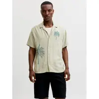 Jack & Jones Premium Chemise 'JPRBLAFred' émeraude / vert clair