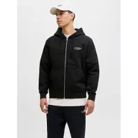 Jack & Jones Soho Full Zip Sweatshirt Noir S Homme