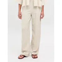 Jack & Jones Poppy Summer Jjxx Pantalon taille haute Beige L Femme Beige L