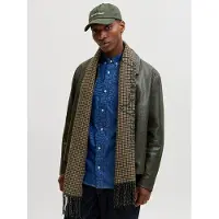 Jack & Jones Écharpe olive / vert foncé