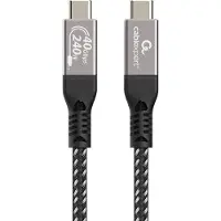 Cablexpert KABEL DO ŁADOWANIA I TRANSMISJI DANYCH PREMIUM USB 4 TYPE-C 40 GB/S 240 W 0.5 M (0.50 m, USB 4, 240 W)