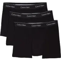 Calvin Klein Icon Cotton Stretch Fit Trunks 3-Pack Sort XXXXL