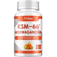 Airboy Inc. Ashwagandha 1000mg (120 capsules) Complément alimentaire, humeur, stress, anxiété, système immunitaire, relaxation, énergie