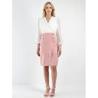 MSN Collection Robe rose / blanc