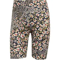Adidas Pantalon de sport 'x Farm Rio' jaune / abricot / noir