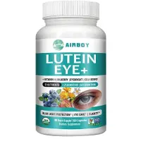 Buporai Lutéine Eye (120 capsules) Complément alimentaire, Zéaxanthine, Astaxanthine, Bilberry, Yeux, Santé oculaire