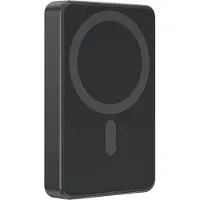 Gembird Bezprzewodowy powerbank magnetyczny 15W, 10000 mAh, czarny (10000 mAh, 20 W), Chargeur de secours, Noir