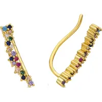 Luxenter Boucles d'oreilles 'Yionli' mélange de couleurs