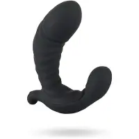 You2Toys - vibromasseur gonflable télécommandé - silicone noir