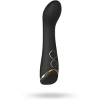 Dreamtoys Elite Juliette - vibromasseur point G rechargeable étanche - silicone noir