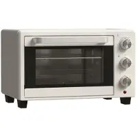 MUVOE Four électrique - - Mini-four 21L - 3 modes de cuisson - 1400W - Température 100-230C