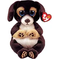 TY 40700 Peluche Beanie Bellies - Chien Ranger, 15 cm