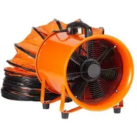 DUOKU Ventilateur Portable - - 145 W - Cylindrique - 1020 CFM - 79 dB