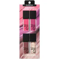 e.l.f. elfe. Kit d'huiles lvres repulpantes Glow Reviver Huiles lvres teintes nourrissantes pour une finition ultra brillante infuse d'huile de