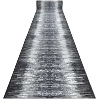 Rugsx TAPIS DE COULOIR antidérapant TOLTEC gris 80 cm 80x240 cm