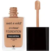 wet n wild Fond de teint liquide mat Photo Focus de Wet'n Wild, p che, naturel, v g talien et sans cruaut