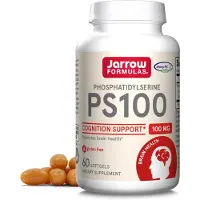 Jarrow Formulas , PS100, Phosphatidylsérine, 100 mg, 60 Softgels