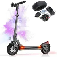 JOYOR Y6-S - Trottinette électrique - Moteur 500 W - Batterie 48 V 18 Ah - Max 45km/h - Autonomie 60 km - Freins à disque - Noir