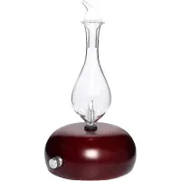 Jojomino Diffuseur d'arômes automatique en bois massif et verre, humidificateur d'air silencieux pour chambre à coucher et bureau, 25 ml