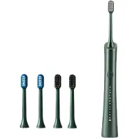 Tlily Brosse à dents électrique pour adultes et enfants, 6 modes, E