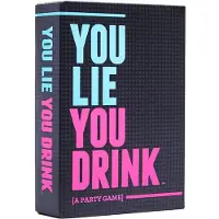 DSS Games Tu Mens, Tu Bois - Le Jeu de Boisson pour Ceux Qui Ne Peuvent Pas Mentir [Un Jeu de Fête]