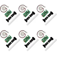 Typecat Lot de 6 disques d'humidification USB DC 5 V avec interface micro pour circuit imprimé et bricolage