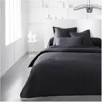 Lefebvre textile Husa pilota , bumbac, antracit/negru, 220x240cm