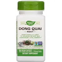 Nature'S Way , Racine d'Angélique de Chine, 1 130 mg, 100 Gélules Végaliennes (565 mg par Gélule)