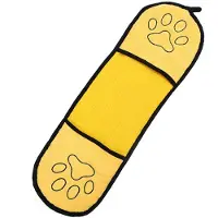 Torribaly Serviette de bain ultra-absorbante à séchage rapide pour chiens et chats (62 x 23 cm)