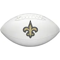 Wilson Ballon de football am ricain NFL Live Signature Autograph - Taille officielle des Saints de la Nouvelle-Orl ans
