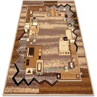 Rugsx BCF Tapis Morad SZLACZEK Piste, classique - beige 60x110 cm