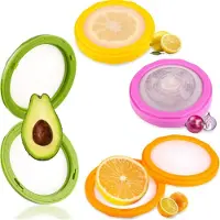 Torribaly Lot de 4 récipients de conservation de fruits en silicone, réutilisables et frais