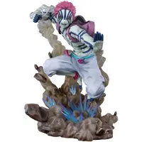 Bandai Demon Slayer : Kimetsu no Yaiba figurine FiguartsZERO en PVC d’Akaza, 18 cm, Upper Tree