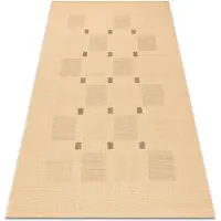 Rugsx TAPIS EN CORDE SIZAL FLOORLUX 20079 mais / café 200x290 cm